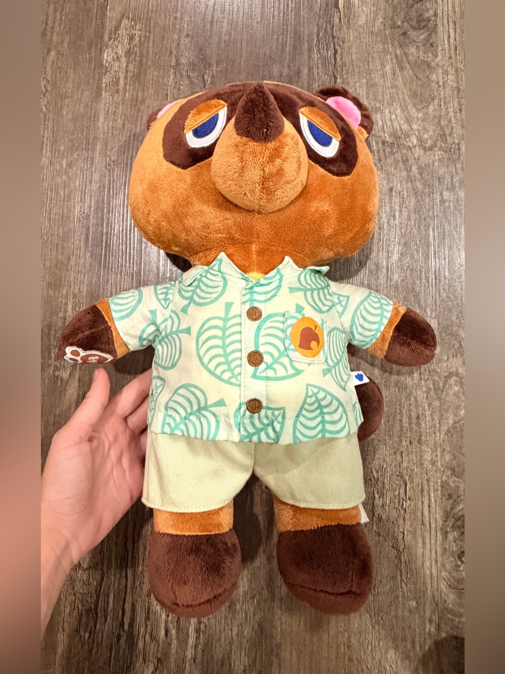 Build-A-Bear Animal Crossing Raccoon Plush